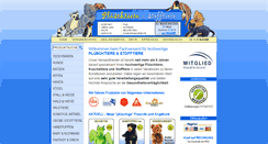 Desktop Screenshot of plueschtiere.eu
